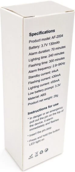 Persoonlijk Alarm Met Oplaadbare Batterij, Zwart, 130 Decibel, Sleutelhanger En Zaklamp -Makita || Merkloos || Stanley Verkoopwinkel 528x1200 1