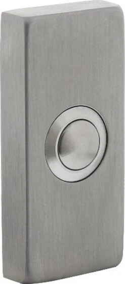 Intersteel Deurbel Rechthoekig Verdekt Rvs