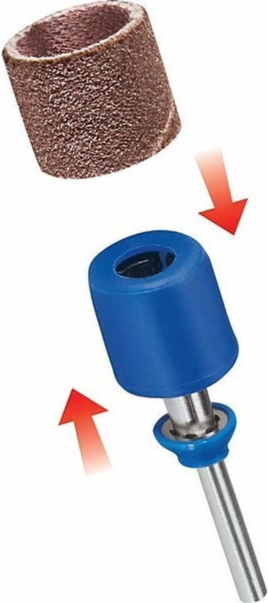 Dremel EZ SpeedClic SC407 Schuuropspandoorn & Schuurband 1 Dremel EZ SpeedClic SC407 Schuuropspandoorn & Schuurband