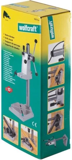Wolfcraft - Boorstandaard Boormachine - Tafelboormachine - Kolomboor - Boorstatief I 5027000 I Voor Veilig Stationair Boren -Makita || Merkloos || Stanley Verkoopwinkel 537x1200 1