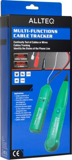 Allteq - Kabeltester - Kabelzoeker - Met Toongenerator - Inclusief Opbergtas -Makita || Merkloos || Stanley Verkoopwinkel 538x1200 2