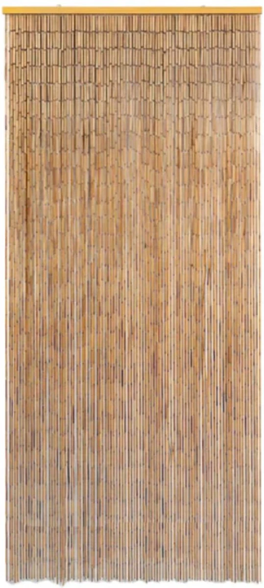 Merkloos A.K.A. - Kralengordijn Bamboe - Natuur - 90x200 Cm - Vliegengordijn - Deurgordijn 2 Merkloos A.K.A. - Kralengordijn Bamboe - Natuur - 90x200 Cm - Vliegengordijn - Deurgordijn - Afbeelding 2