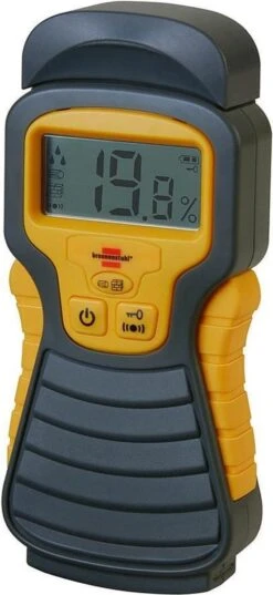 Brennenstuhl Vochtmeter MD (Vochtigheidsmeter Voor Hout/wanden/bouwmateriaal, Met LCD Display) Antraciet/Geel -Makita || Merkloos || Stanley Verkoopwinkel 552x1200 2