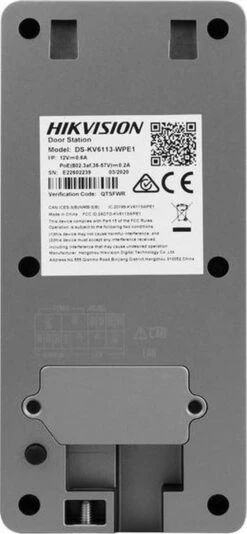 Hikvision - Video Deurbel - Slimme (draadloze) Deurbel Met Intercom Functie En PoE- Tring Deurbel- Deurbel Met Wifi -Makita || Merkloos || Stanley Verkoopwinkel 555x1200 1