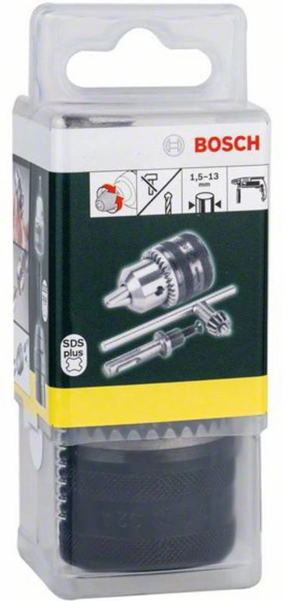 Bosch Boorhouder Met SDS-Plus Adapter - 1.5 -13 Mm 2 Bosch Boorhouder Met SDS-Plus Adapter - 1.5 -13 Mm - Afbeelding 2