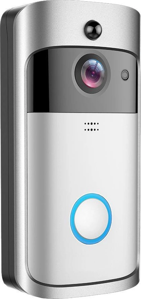 HD Video Deurbel - ZILVER Altijd Thuis - Inclusief Melding Als Er Iemand In De Buurt Van Uw Deur Komt 1 HD Video Deurbel - ZILVER Altijd Thuis - Inclusief Melding Als Er Iemand In De Buurt Van Uw Deur Komt