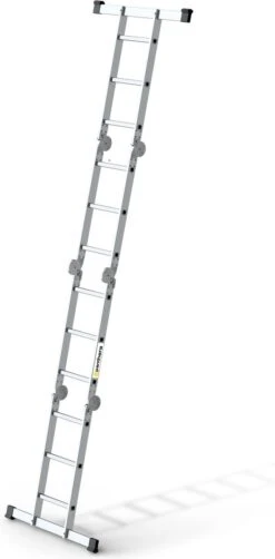 Panthera - Vouwladder 4 X 3 Treden Met Platform - Multifunctionele Ladder - Lichtgewicht Aluminium -Makita || Merkloos || Stanley Verkoopwinkel 591x1200 1