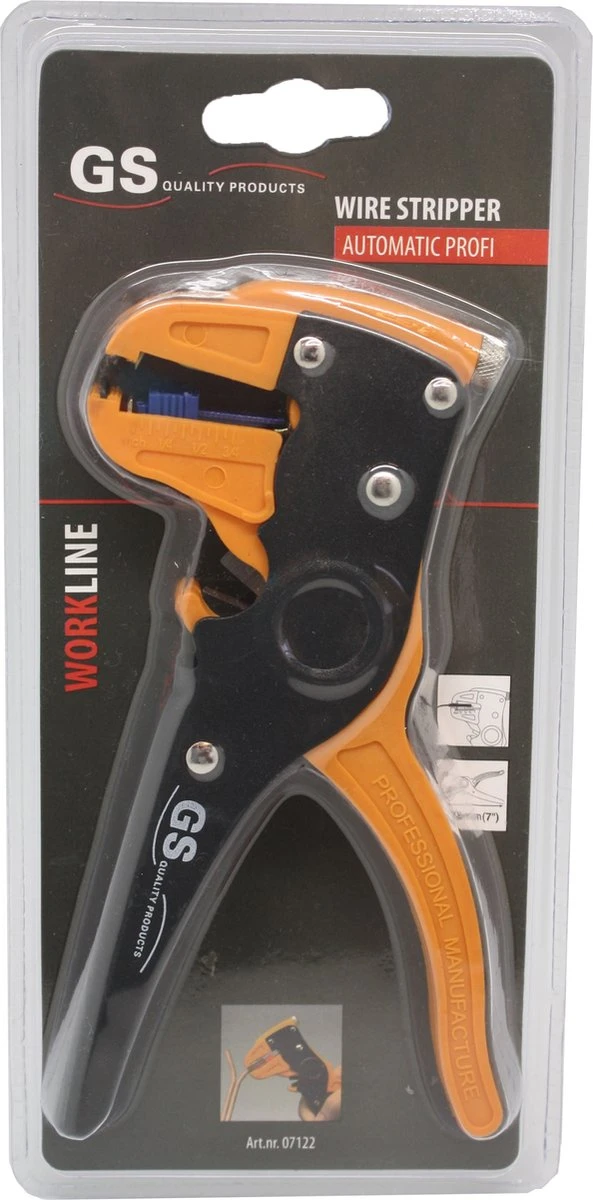 GS Striptang 160mm - Automatische Kabelstripper - Afstriptang Professioneel 2 GS Striptang 160mm - Automatische Kabelstripper - Afstriptang Professioneel - Afbeelding 2