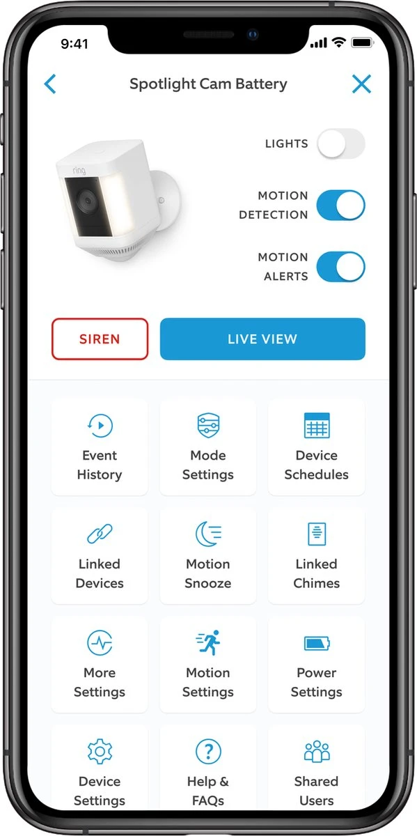 Ring Spotlight Cam Plus - Batterij- Beveiligingscamera - Zwart 11 Ring Spotlight Cam Plus - Batterij- Beveiligingscamera - Zwart - Afbeelding 11
