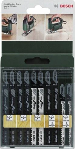 Bosch Decoupeerzaagbladen - 10-delige Set - Voor Zagen In Hout -Makita || Merkloos || Stanley Verkoopwinkel 609x1200