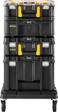 STANLEY FATMAX FMST1-80107 Pro-stack Gereedschapstoren - 4 Gereedschapskoffers -Makita || Merkloos || Stanley Verkoopwinkel 624x1200