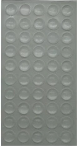 Benson Siliconendruppels - Stootdoppen 50 Stuks - Ø 8 X 1.5 Mm