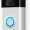 Ring Video Deurbel (2de Generatie) - Draadloos - 1080p HD-video - Zilver