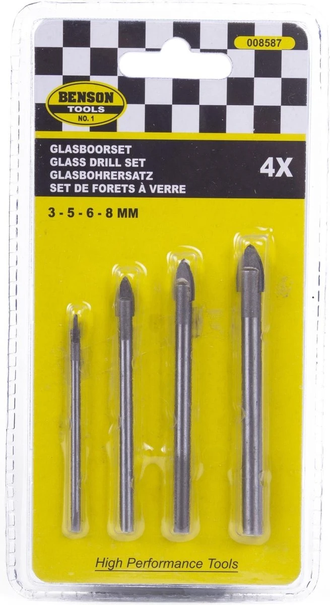 Benson Glasborenset - 4-delig 8 Benson Glasborenset - 4-delig - Afbeelding 8