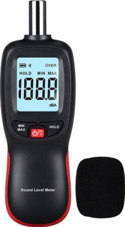 PuroTech Geluidsmeter - Digitale Decibelmeter - LCD Scherm - Geluidsoverlast - 30 DB Tot 130 DB - Professionele Geluidsmeting - Geluidsisolatie - Inclusief Batterijen -Makita || Merkloos || Stanley Verkoopwinkel 659x1200 1