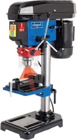 Scheppach Tafelboormachine DP16VLS - 230V | 500W | 3-16mm | Incl. Laser -Makita || Merkloos || Stanley Verkoopwinkel 659x1200 2