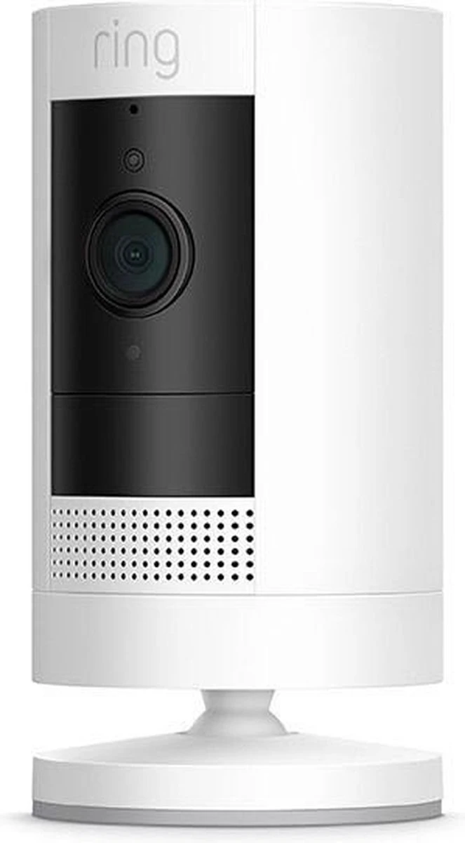Ring Stick Up Cam Batterij - Beveiligingscamera - Draadloos - Wit 1 Ring Stick Up Cam Batterij - Beveiligingscamera - Draadloos - Wit