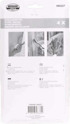 Benson Staalborstel Mini - 4 Stuks -Makita || Merkloos || Stanley Verkoopwinkel 680x1200