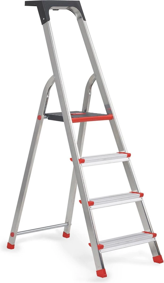 Altrex Lima Huishoudtrap 4 Treden - Werkhoogte 2.80m 1 Altrex Lima Huishoudtrap 4 Treden - Werkhoogte 2.80m
