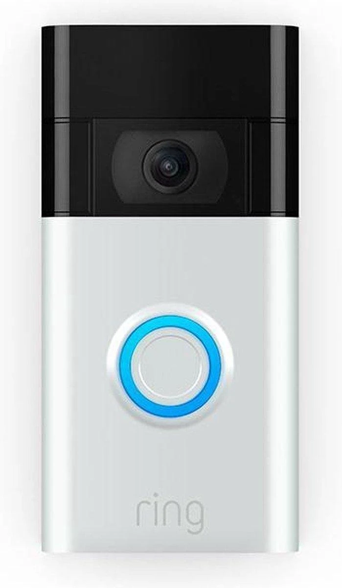 Ring Video Deurbel 2e Generatie - 1080p HD-video - Chime Deurbelgong - Zilver 5 Ring Video Deurbel 2e Generatie - 1080p HD-video - Chime Deurbelgong - Zilver - Afbeelding 5