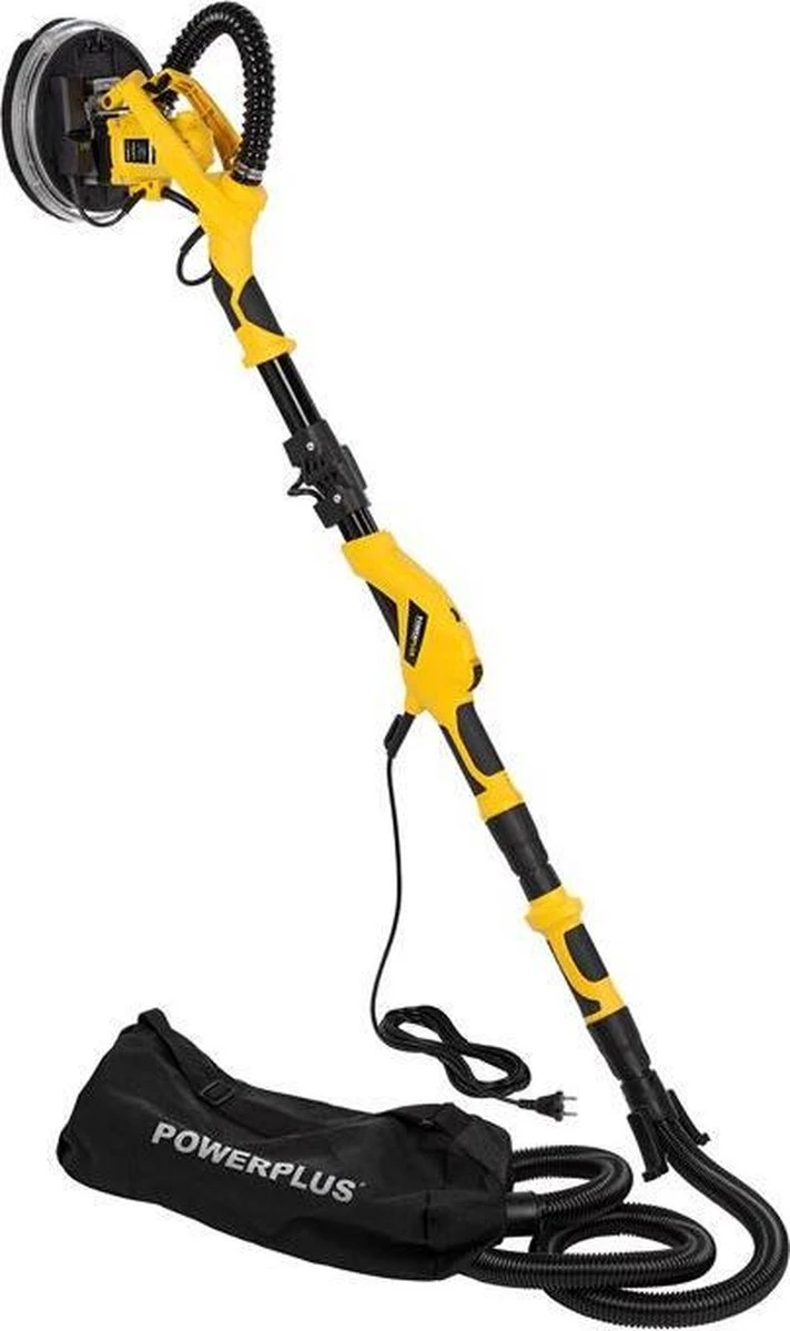 Powerplus POWX0479 Telescopische Wandschuurmachine - 1050W - Ø225mm - Incl. 6x Schuurpapier - Voor Plafond En Muur 2 Powerplus POWX0479 Telescopische Wandschuurmachine - 1050W - Ø225mm - Incl. 6x Schuurpapier - Voor Plafond En Muur - Afbeelding 2