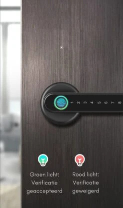 Premium Slim Deurslot – Deurslot Met Vingerafdruk - Elektrisch Deurslot – Slimme Deurklink – Deurklink Vingerafdruk - Deurslot Met Code - Smartlock -Makita || Merkloos || Stanley Verkoopwinkel 713x1200 4