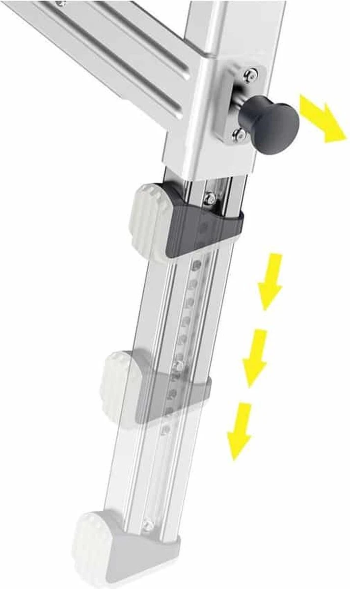 Hailo TP1- Platform Voor Trappen - Anti Slip - 90x57 Cm 2 Hailo TP1- Platform Voor Trappen - Anti Slip - 90x57 Cm - Afbeelding 2