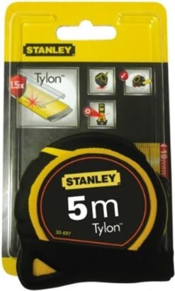STANLEY Tylon 0-30-697 Rolbandmaat - Lengte 5m - Breedte 19 Mm -Makita || Merkloos || Stanley Verkoopwinkel 721x1200