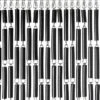 Wicotex - Vliegengordijn Tubes- 90x210 Cm – Zwart