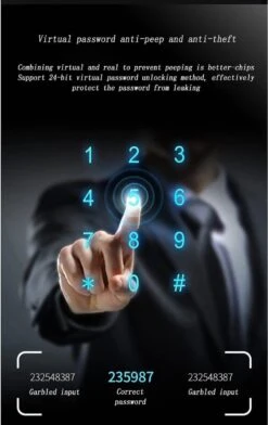 Metro Smart Doorlock - Slimme Deurslot - Deurklink Met Vingerafdruk - Met APP & WiFi - BlueTooth - Kantoor Of Hotel Slot - Zwart - Anti Inbraak - TT LockApp -Makita || Merkloos || Stanley Verkoopwinkel 757x1200 1