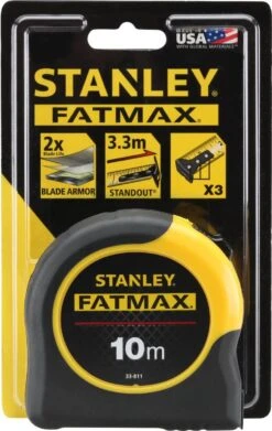 STANLEY FatMax Rolmeter - Blade Armor - 10 M -Makita || Merkloos || Stanley Verkoopwinkel 759x1200 2
