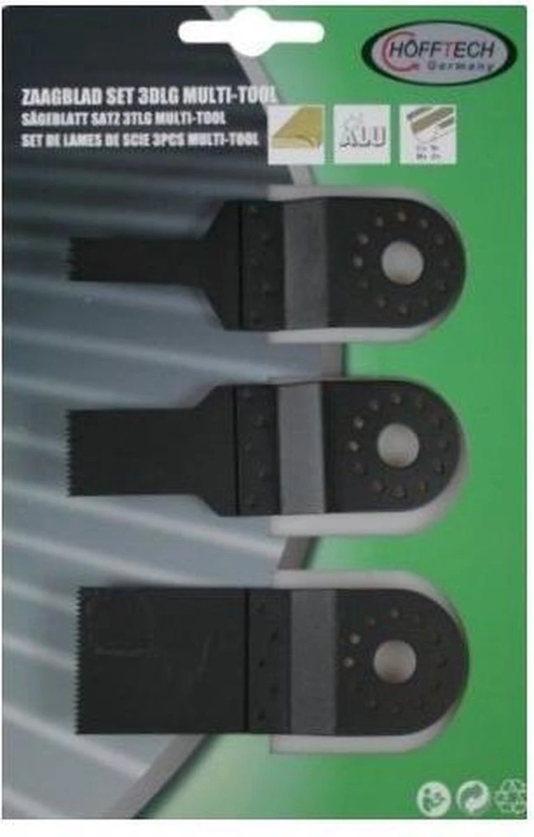 Hofftech Multitool Zaagblad 10 Mm - 20 Mm - 35 Mm 2 Hofftech Multitool Zaagblad 10 Mm - 20 Mm - 35 Mm - Afbeelding 2