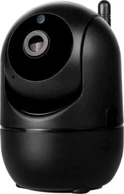 IP Camera Met Bewegingsdetectie – WiFi Beveiligingscamera – Huisdiercamera – Babyfoon Met Camera En App – Zwart