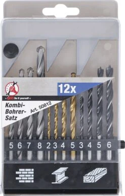 Boren Set - Houtboren - Steenboren - Metaalboren Set HSS Titanium - 2mm - 8mm - BGS50812