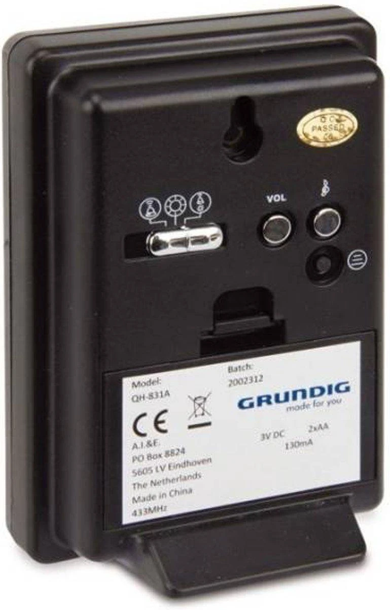 Grundig Deurbel Met 2 Ontvangers + Led 10 Grundig Deurbel Met 2 Ontvangers + Led - Afbeelding 10