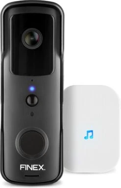 Finex™ Draadloze Video Deurbel - Inclusief Binnenbel & Batterijen - WiFi - Dag En Nachtmodus - Bestuurbaar Via Telefoon - Zonder Abonnement - Deurbel Met Camera -Makita || Merkloos || Stanley Verkoopwinkel 771x1200 9