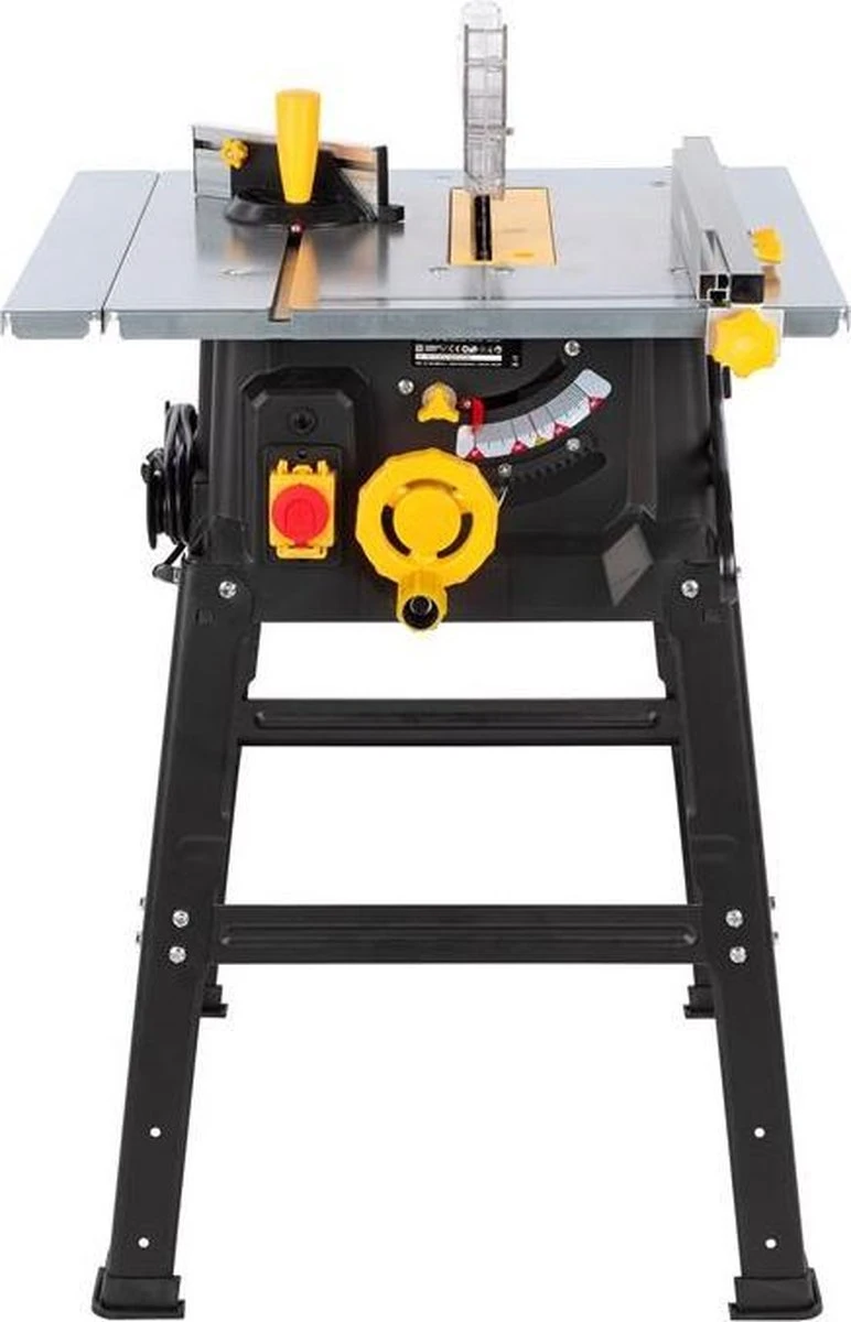 Powerplus POWX07590 Zaagtafel - Tafelzaagmachine Met Onderstel - 1700W - 210mm Zaagblad - Incl. 24 Tanden Cirkelzaag Blad Voor Hout, Parallelgeleider, Aansluiting Voor Stofzuiger - Stevig En Gebruiksvriendelijk 6 Powerplus POWX07590 Zaagtafel - Tafelzaagmachine Met Onderstel - 1700W - 210mm Zaagblad - Incl. 24 Tanden Cirkelzaag Blad Voor Hout, Parallelgeleider, Aansluiting Voor Stofzuiger - Stevig En Gebruiksvriendelijk - Afbeelding 6