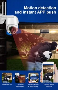 Fuegobird Y17 Smart Waterdichtheid IP66 IP Camera - Buiten - Draai- En Kantelbaar - Ondersteuning 2.4G/5G WIFI - 3MP - PTZ IP Camera 18 Fuegobird Y17 Smart Waterdichtheid IP66 IP Camera - Buiten - Draai- En Kantelbaar - Ondersteuning 2.4G/5G WIFI - 3MP - PTZ IP Camera -Makita || Merkloos || Stanley Verkoopwinkel 776x1200 3