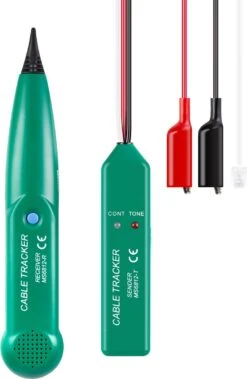 Allteq - Kabeltester - Kabelzoeker - Met Toongenerator - Inclusief Opbergtas