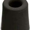 Merkloos 1x Stuks Deurstopper / Deurstoppers Rubber Zwart 3,3 X 3 Cm - Deurbuffers / Deurbuffer