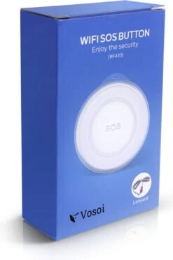 Vosoi - Persoonlijk Alarm Met SOS Paniekknop - Melding Naar Mobiele Telefoon - WiFi - Inclusief Bevestigingsmateriaal En Draagkoord - Persoonlijke Beveiliging - Senioren Alarm - Paniekknop - +Nederlandse Handleiding -Makita || Merkloos || Stanley Verkoopwinkel 796x1200 7