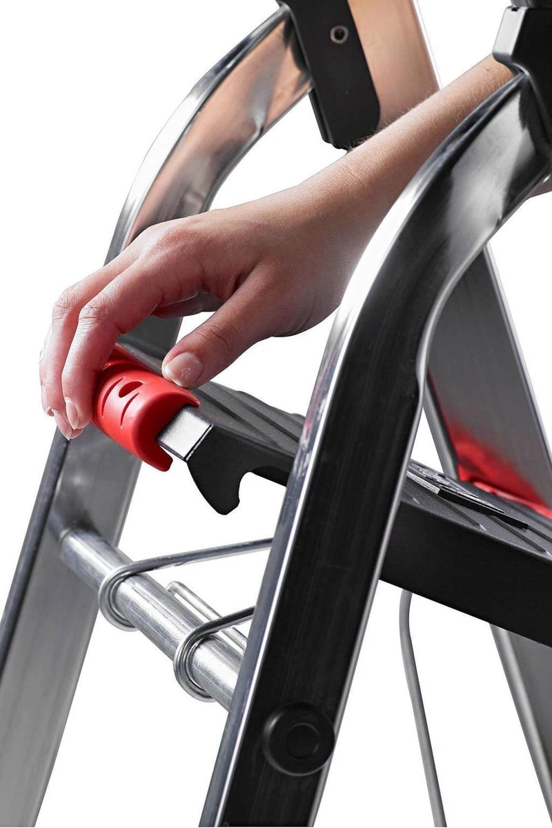 Altrex Double Decker 6 Treeds - Huishoudtrap - Werkhoogte 3.25m 2 Altrex Double Decker 6 Treeds - Huishoudtrap - Werkhoogte 3.25m - Afbeelding 2