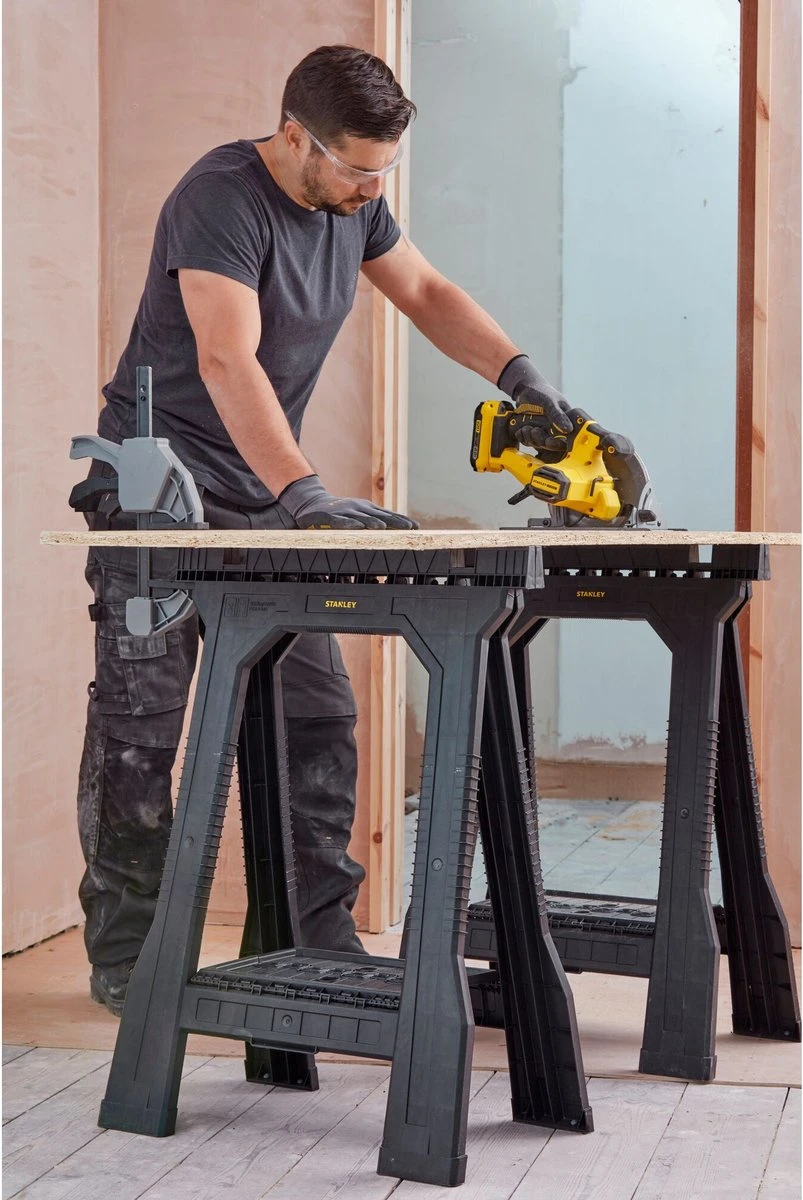 STANLEY STST1-70355 Opvouwbare Zaagbok - 2 Stuks 13 STANLEY STST1-70355 Opvouwbare Zaagbok - 2 Stuks - Afbeelding 13