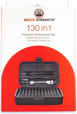 Brute Strength - Precisie Schroevendraaier Set - 130-delig - Universeel - Magnetisch - Gereedschapset- Schroevendraaiers - Bitset Met Torx - Cadeau Voor Man 11 Brute Strength - Precisie Schroevendraaier Set - 130-delig - Universeel - Magnetisch - Gereedschapset- Schroevendraaiers - Bitset Met Torx - Cadeau Voor Man -Makita || Merkloos || Stanley Verkoopwinkel 809x1200