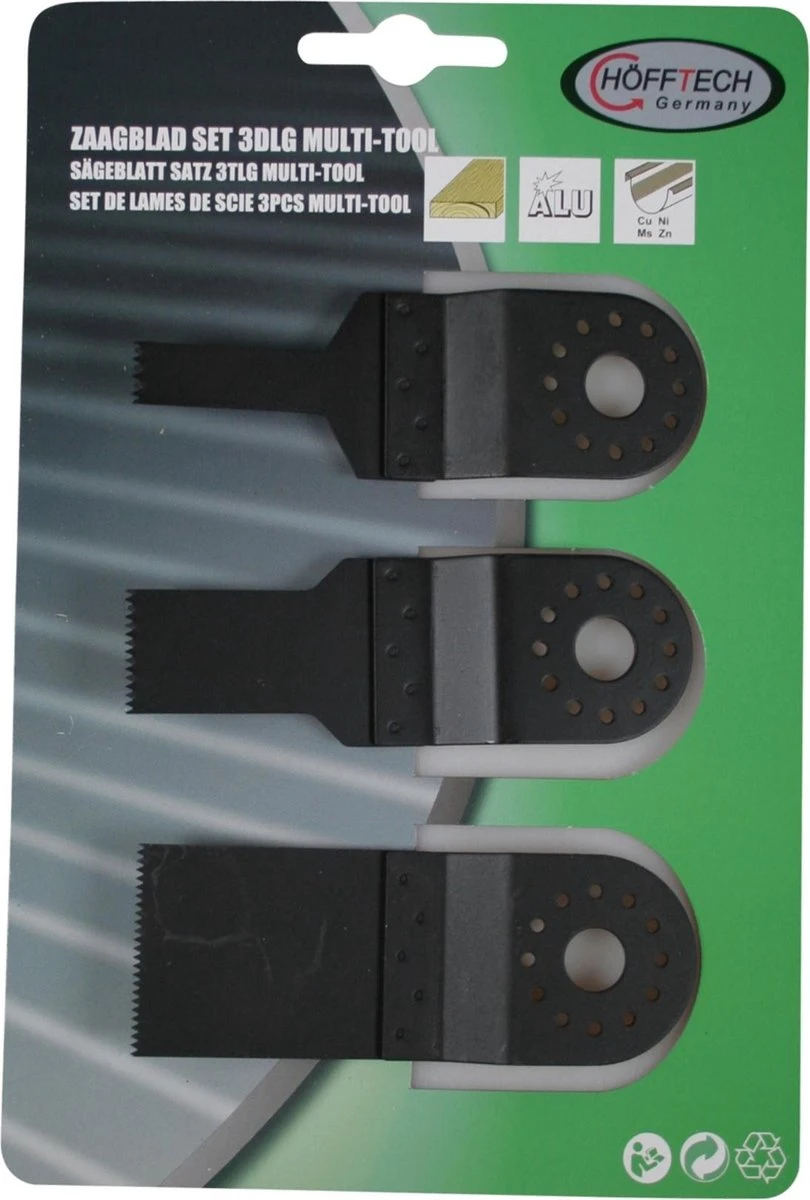 Hofftech Multitool Zaagblad 10 Mm - 20 Mm - 35 Mm 8 Hofftech Multitool Zaagblad 10 Mm - 20 Mm - 35 Mm - Afbeelding 8