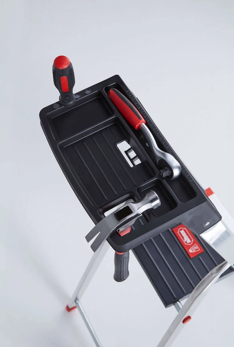 Altrex Lima Huishoudtrap 4 Treden - Werkhoogte 2.80m 2 Altrex Lima Huishoudtrap 4 Treden - Werkhoogte 2.80m - Afbeelding 2