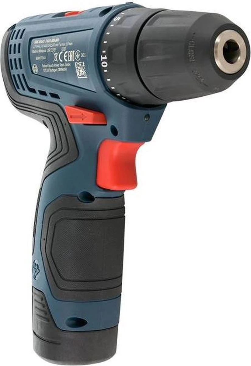 Bosch Professional Accu-boormachine GSR 120-LI - 12 V - Inclusief Batterij En Lader 8 Bosch Professional Accu-boormachine GSR 120-LI - 12 V - Inclusief Batterij En Lader - Afbeelding 8