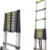 Truskore® Telescopische Ladder 2.0 Meter - Incl. Draagtas - Aluminium - Telescoop Ladder - Stevig & Vertrouwd