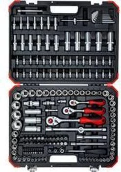 Gedore RED R45603172 172-delige Dopsleutelset 1/4” + 3/8” + 1/2" - 3300058 -Makita || Merkloos || Stanley Verkoopwinkel 849x1200