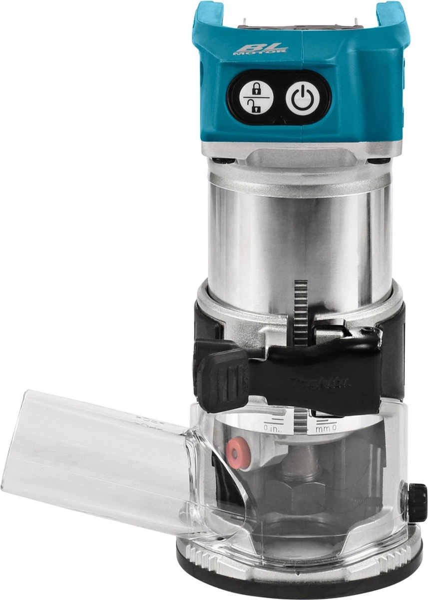 Makita DRT50ZJX9 18V Li-Ion Accu Boven / Kantenfrees Body In Mbox 2 Makita DRT50ZJX9 18V Li-Ion Accu Boven / Kantenfrees Body In Mbox - Afbeelding 2